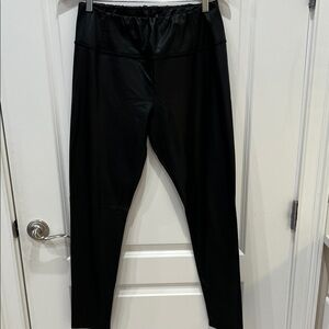 7 For All Mankind Black Leggings